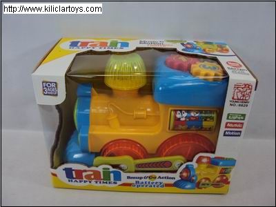 KUTULU PİLLİ IŞIKLI LOKOMOTİF