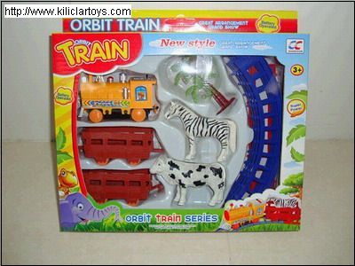 KUTULU PİLLİ HAYVANLI TREN SETİ