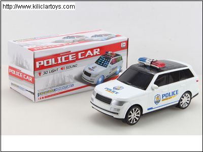 KUTULU PİLLİ IŞIKLI POLİS JEEP