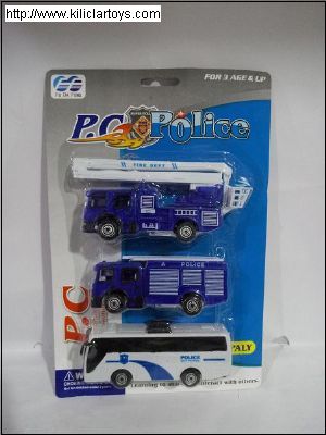 KARTELA 3 LÜ POLİS ARAÇLARI