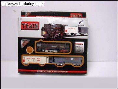 PİLLİ KÜÇÜK KARA TREN SET